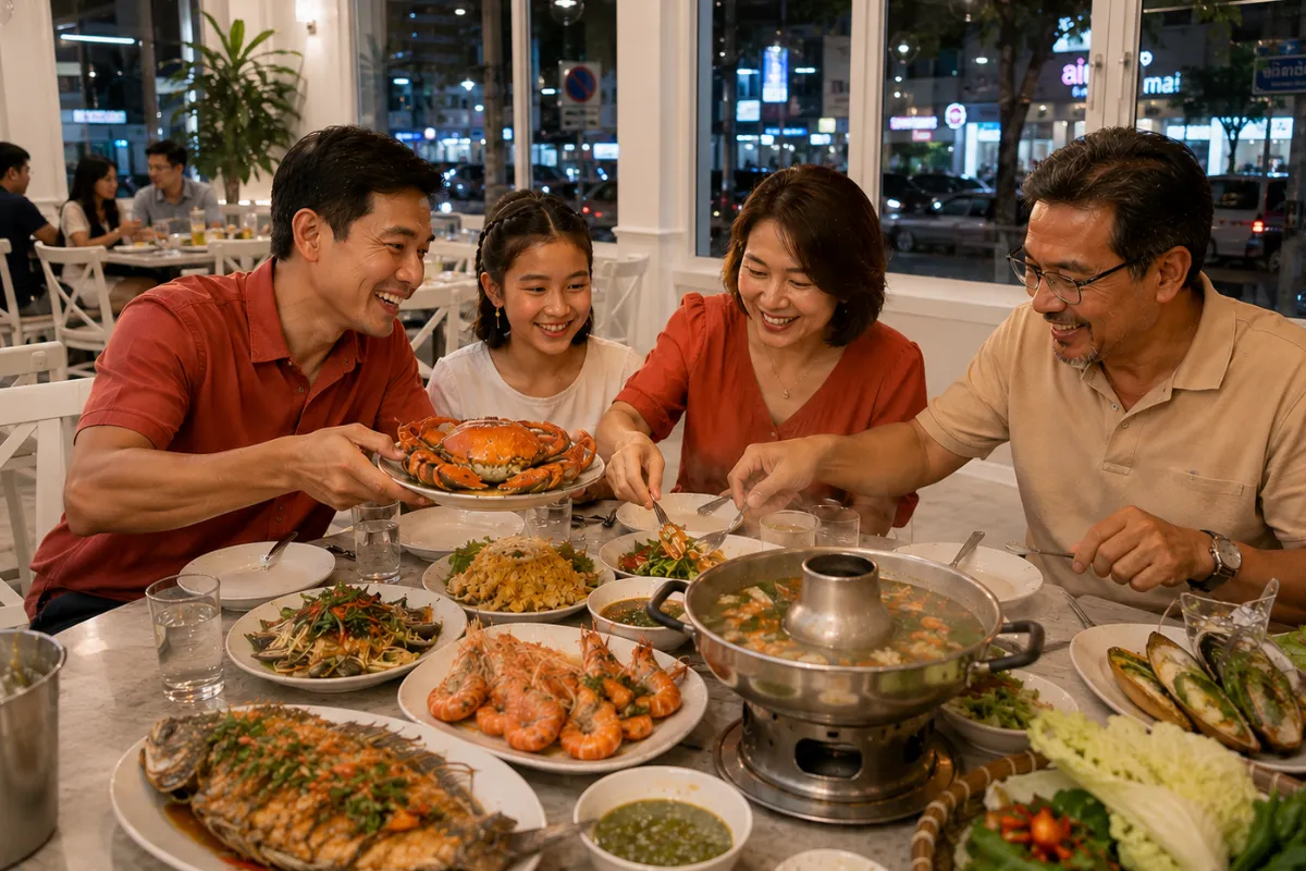 โปรโมทร้านอาหารทะเลเปิดใหม่ ใกล้อารีย์ รีวิวร้านอาหารทะเลอร่อย อารีย์.com